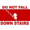 Image gif animee ne tombez pas dans les escaliers